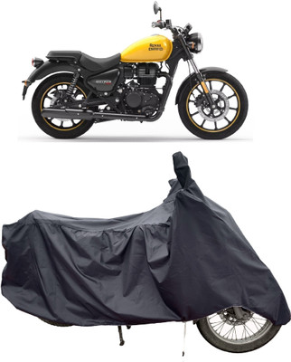 Tricway Two Wheeler Cover for Royal Enfield(Meteor BS6, Grey)