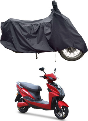 Tricway Two Wheeler Cover for Techo Electra(Raptor BS6, Grey)