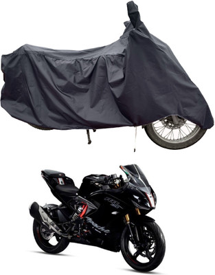 Tricway Two Wheeler Cover for TVS(Apache RTR 310 BS6, Grey)