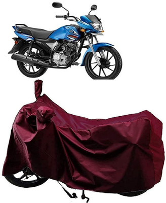 KEDIT Two Wheeler Cover for Yamaha(Saluto RX, Maroon)