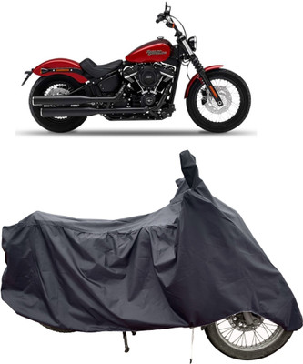 Tricway Two Wheeler Cover for Harley Davidson(Street Bob, Grey)
