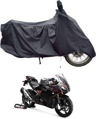 Tricway Two Wheeler Cover for TVS(Apache RTR 310, Grey)