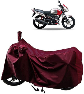 KEDIT Two Wheeler Cover for Yamaha(Gladiator RS, Maroon)