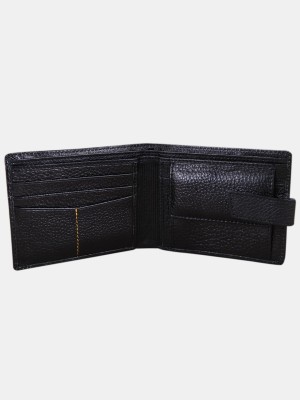 TnW Lifestyle Men Casual Black Genuine Leather Wallet(5 Card Slots)