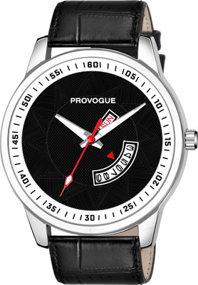PROVOGUE PRV-110-BLACK Working Day and Date Analog Watch  - For Men