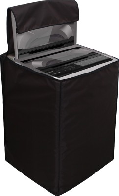 Star Weaves Top Loading Washing Machine  Cover(Width: 57 cm, Coffee)