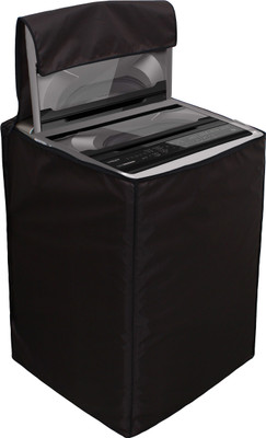 Star Weaves Top Loading Washing Machine  Cover(Width: 59 cm, Coffee)
