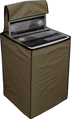 Star Weaves Top Loading Washing Machine  Cover(Width: 57 cm, Beige)