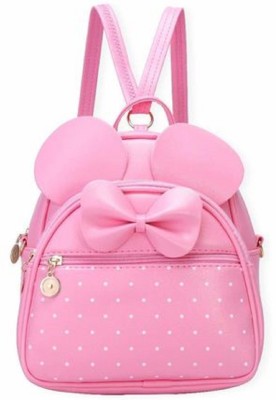 R S Traders Girls Stylish College Casual Backpack /school Bag 5 L Backpack(Pink)