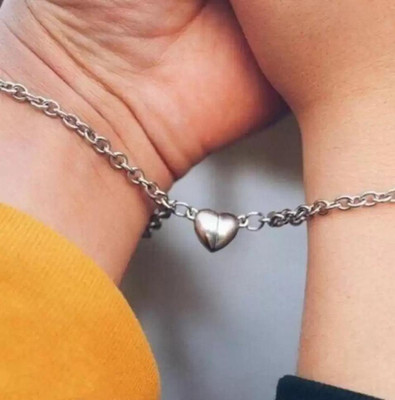 MITTAL ENT Stainless Steel Sterling Silver Armlet Set(Pack of 2)