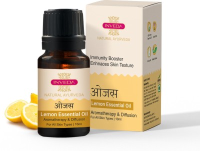 Inveda Lemon Essential Oil, Promotes Good Sleep and Relaxation(10 ml)