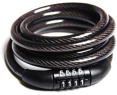 Philomena Anti-Theft Multipurpose Strong Steel Heavy Duty Security Number Lock Cycle Lock