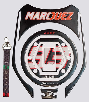 GraphixDesign Compatible Tank Pad combo Dominar 400 D Bike Tank Pad