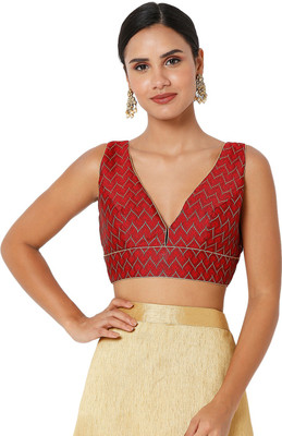 Vamas-The Designer Blouses V-Neck Women Blouse