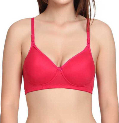 Muhib Women Push-up Lightly Padded Bra(Black)