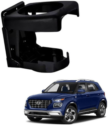 SPREADX Stylish Car Glass/ Cup/ Bottle Holder 1 pcs Black Colour for Hyundai Venue Car Bottle Holder(Plastic)