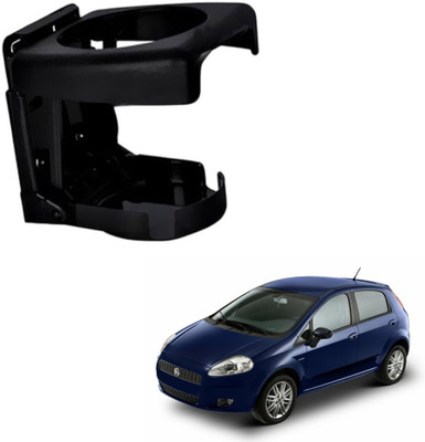 SPREADX Stylish Car Glass/ Cup/ Bottle Holder 1 pcs Black Colour for Fiat Punto Car Bottle Holder(Plastic)