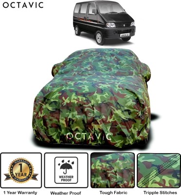 octavic Car Cover For Maruti Eeco (With Mirror Pockets)(Green)