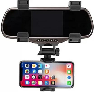 DEKIYANZ Car Mobile Holder for Windshield, Clip, Dashboard(Black)