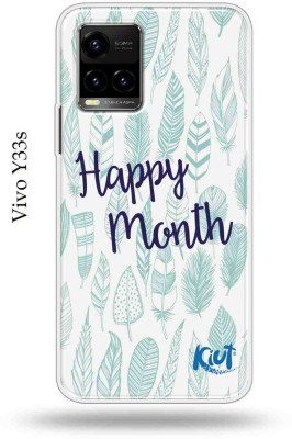 Mystry Box Back Cover for Vivo Y33s(White, Blue, Shock Proof, Silicon, Pack of: 1)