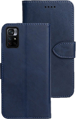 SMARTPOCKET Back Cover for Poco M4 Pro 5G, Redmi Note 11T 5G(Blue, Grip Case, Pack of: 1)