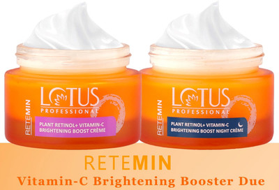 Lotus Professional Retemin Plant retinol + Vitamin C Brightening Booster Due(2 Items in the set)