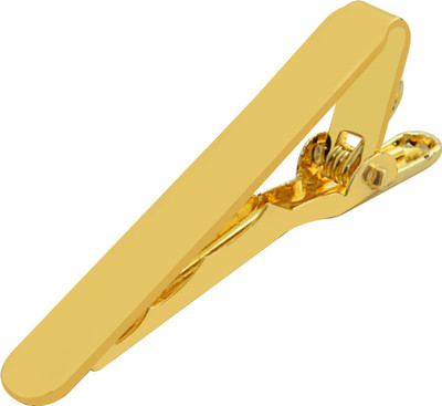 EXOTICA Fashions Brass Tie Pin Set(Gold)
