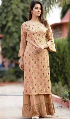 SHREE BDREE Women Kurta Sharara Set