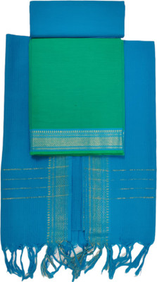 SHREE MAHAVEER HANDLOOMS Cotton Blend Printed Salwar Suit Material