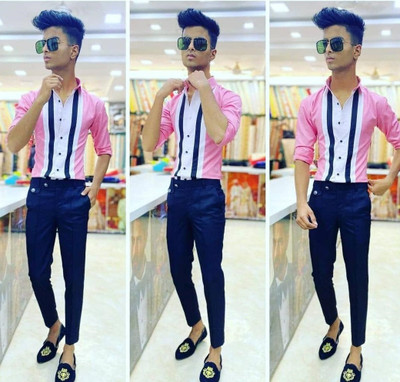 FANCYFABRICC Polycotton Printed Shirt & Trouser Fabric