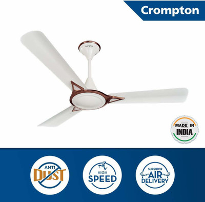 Crompton Jura 1200MM Ivory 1200 mm 3 Blade Ceiling Fan(White) – at Rs 1885 ₹ Only