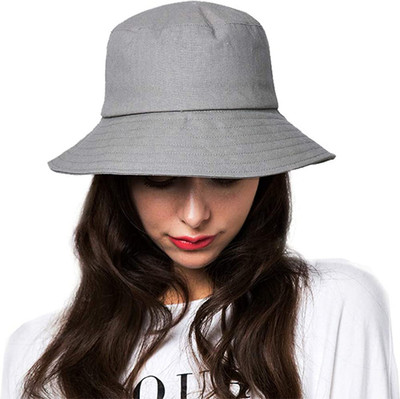 INFISPACE BUCKET HAT(Grey, Pack of 1)