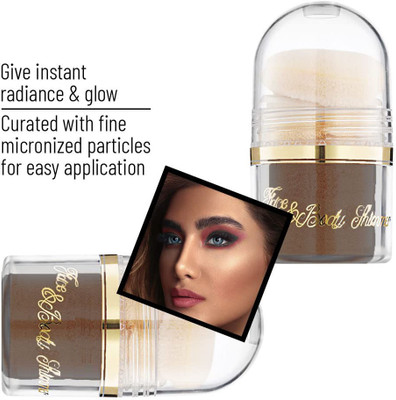 KA-KAIASHA BEST BEAUTY PRODUCT FACE AND BODY COFFEE SHADE POWDER HIGHLIGHTER PACK OF 1 Highlighter(COFFEE)