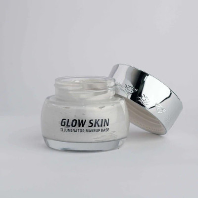 GFSU Make Up Base Face & Body Illuminator Highlighter Cream Highlighter(Silver)