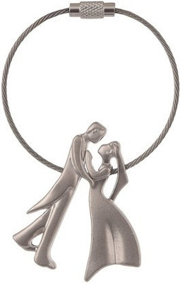 gtrp Two Sided Bride Groom Romantic Couple (G Key Chain