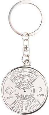gtrp 50 Years Calendar Key Chain (Silver) Key Chain