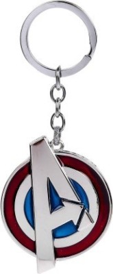 gtrp Marvel Avengers Silver Logo Superhero Co Key Chain