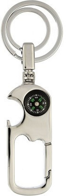 gtrp Hook Locking Two Rings Compass (G-31B) S Key Chain