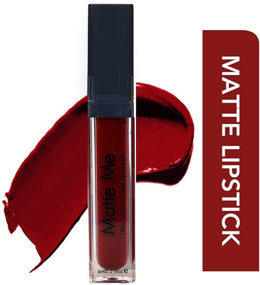 Libline HD MATTE LIPS LONG LASTING GLOSS MATTE LIPSTICK(Maroon, 6 ml)