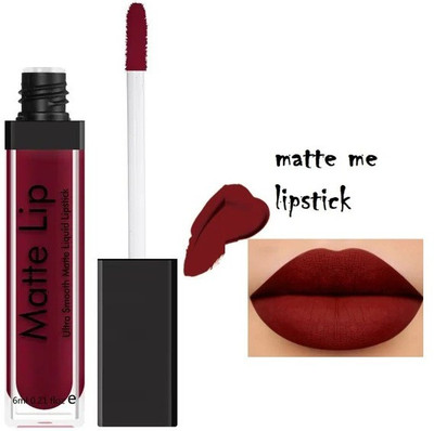 Libline Waterproof, liquid Matte Lipstick,Smudge proof (MAROON, 6 ml)(Maroon, 6 ml)