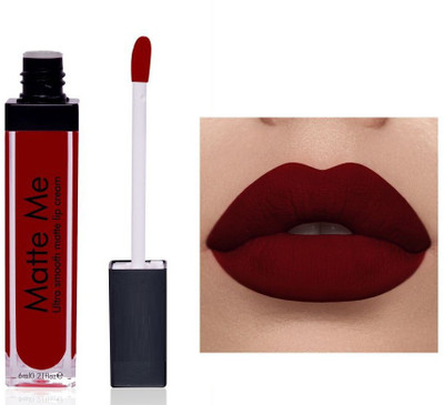 tanvi27 Ultra Smooth Liquid Lipstick Weightless Finish(MAROON, 6 ml)