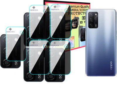 HIDEOUS Back Camera Lens Glass Protector for OPPO A53s 5G(Pack of: 5)