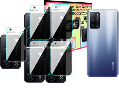 HIDEOUS Back Camera Lens Glass Protector for OPPO A53s 5G(Pack of: 5)
