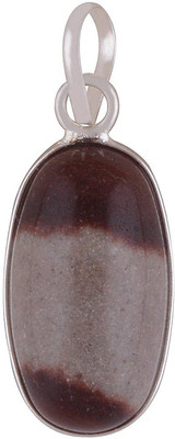 numeroastro Shivling Silver Pendant Stone Pendant