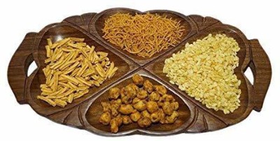 STUFFCOLLECTION WOODEN DRY FRUIT TRAY Tray