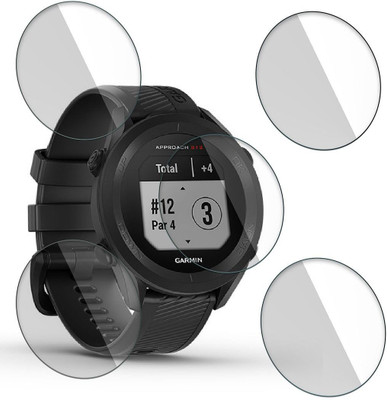 FCS Impossible Screen Guard for Garmin Approach S12 9H Anti Shock Watch Screen Protector(Pack of 5)