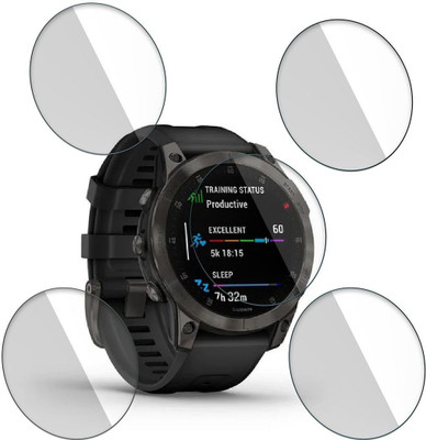FCS Impossible Screen Guard for Garmin Epix (Gen 2) 9H Anti Shock Watch Screen Protector(Pack of 5)
