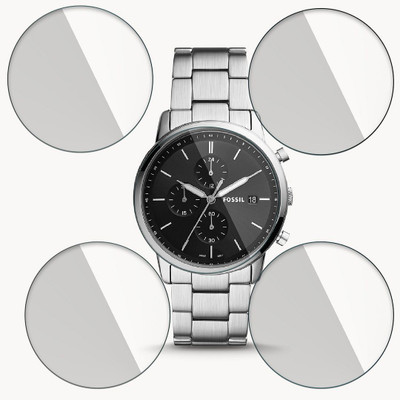 FCS Impossible Screen Guard for Fossil Minimalist 9H Anti Shock Watch Screen Protector(Pack of 5)