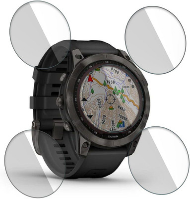 Enlinea Impossible Screen Guard for Garmin Fenix 7 Sapphire Solar 9H Anti Shock Watch Screen Protector(Pack of 5)