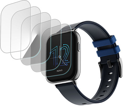 Enlinea Edge To Edge Screen Guard for Trebel Watch Matrix Watch Screen Protector(Pack of 5)